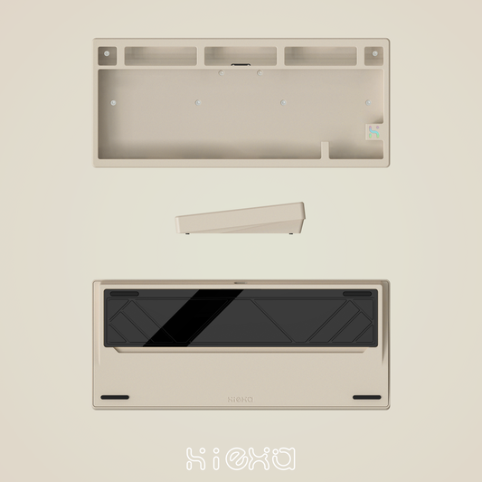 [Pre-Order] Hiexa V（65+75+80+Pad）Mirror PVD Weight--- Fully CNC Keyboard